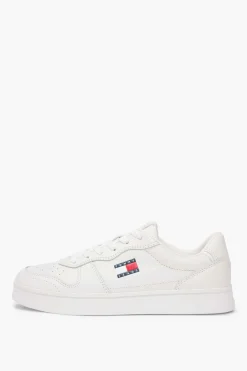 Zapatillas Tommy Jeans blancas con logo bandera